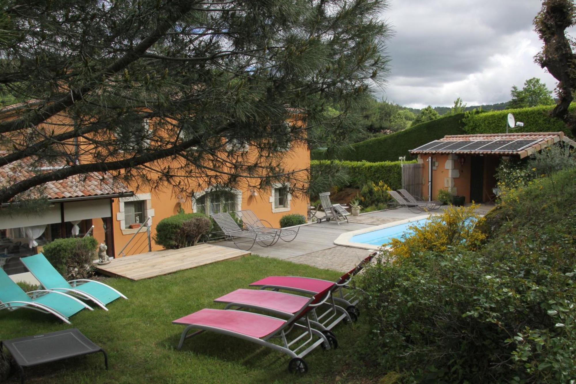 La Bastide De Fontaille Bed & Breakfast Saint-Félicien Exterior foto