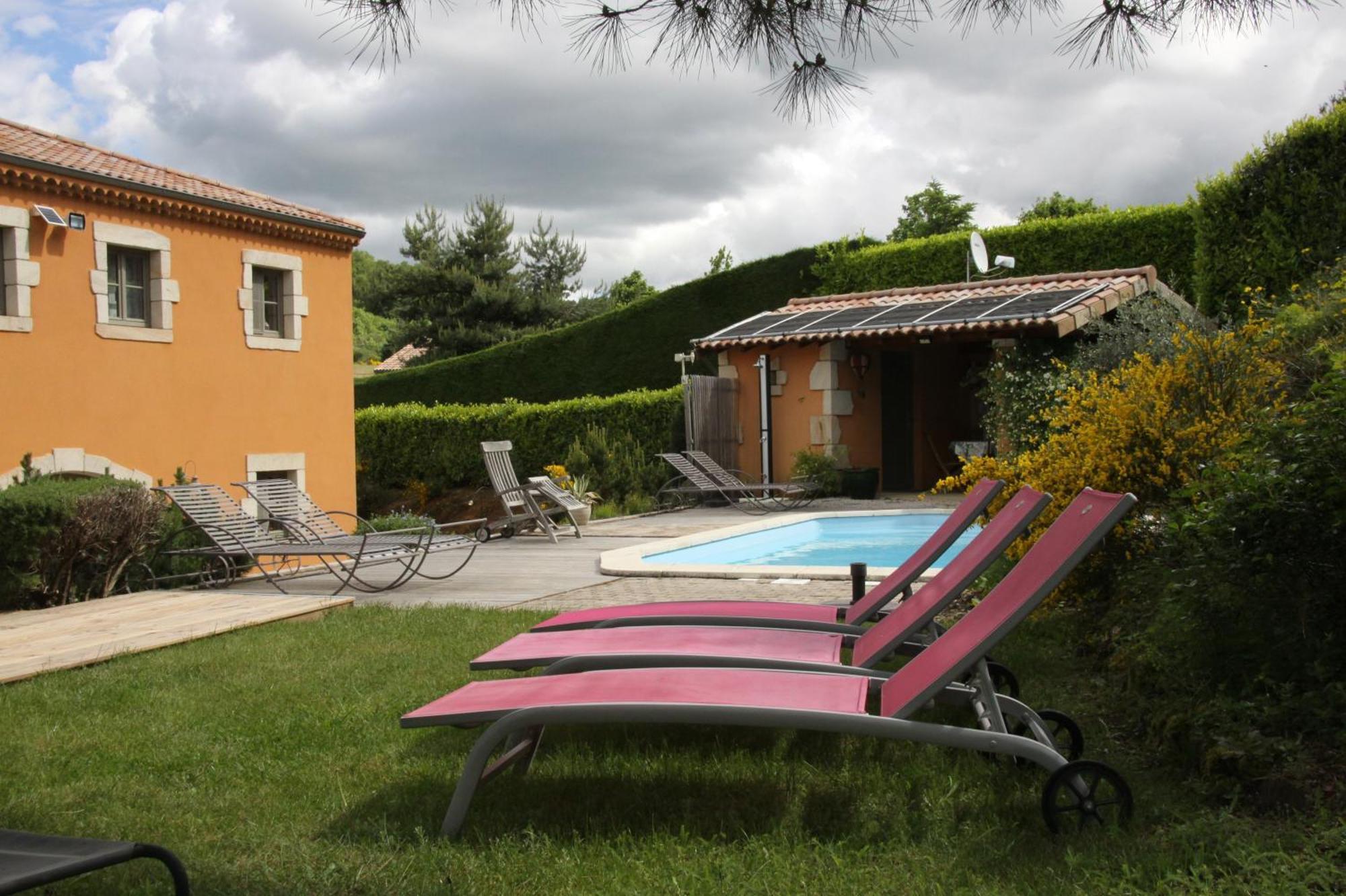 La Bastide De Fontaille Bed & Breakfast Saint-Félicien Exterior foto