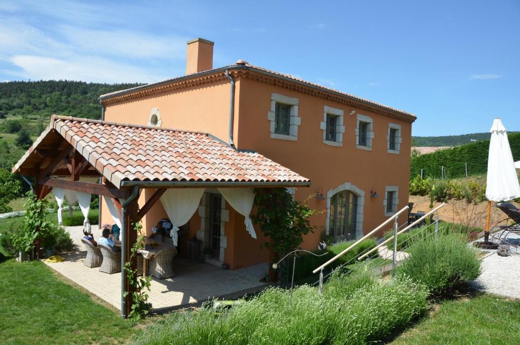 La Bastide De Fontaille Bed & Breakfast Saint-Félicien Exterior foto